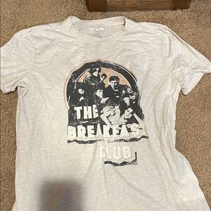 Maurices The Breakfast Club Graphic Tee in Cream and Black